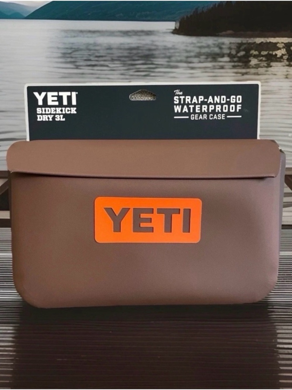 Yeti Sidekick Dry 3L Waterproof Wetlands Brown | New With Tags